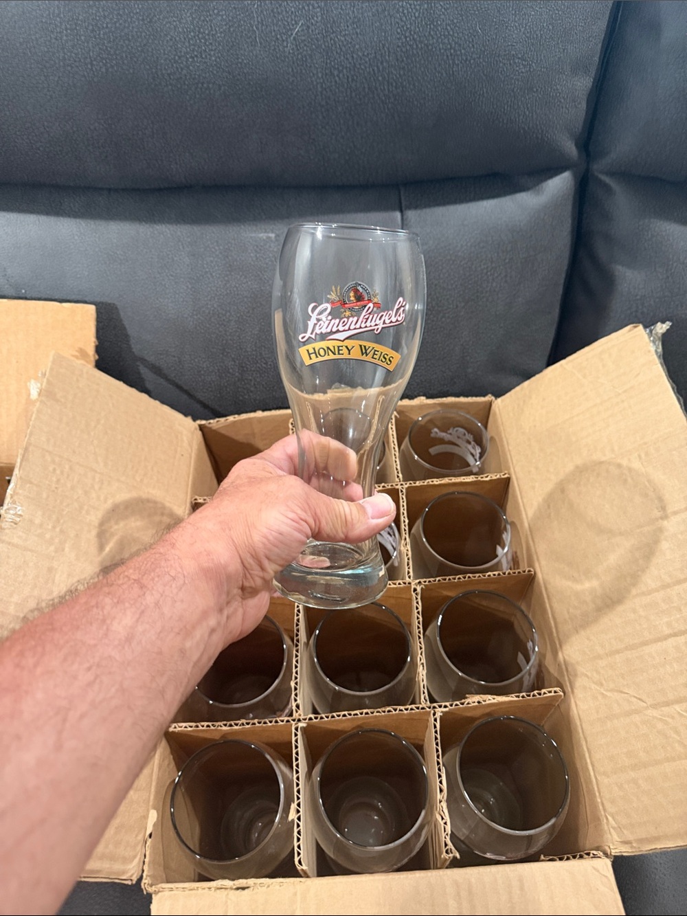 Honey Weiss Pilsner Glass - Clear